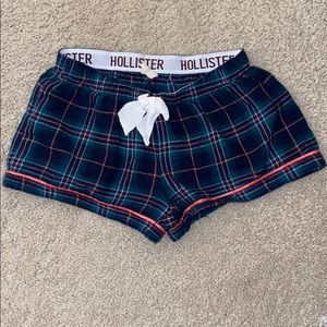 Hollister Plaid Shorts